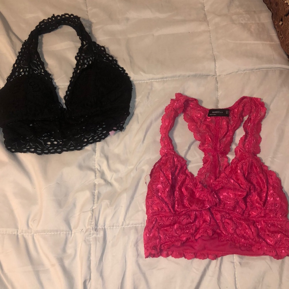 2 super cute bralettes